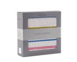 Watercolor Stripe Cotton Crib Sheet