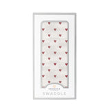 Two Hearts Bamboo Swaddle