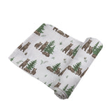 Wilderness Bear Bamboo Swaddle