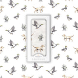 Lab and Ducks Bamboo Swaddle