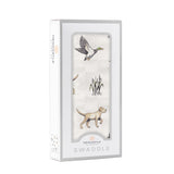Lab and Ducks Bamboo Swaddle