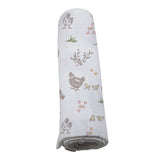 Farm Chickens Bamboo Swaddle