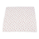 Dancing Flamingo and Little Leopard Newcastle Blanket