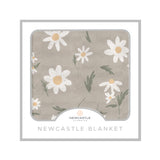 White Daisy Bamboo Newcastle Blanket