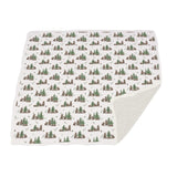 Wilderness Bear & Pencil Stripe Bamboo Newcastle Blanket