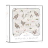 Farm Chickens Newcastle Blanket