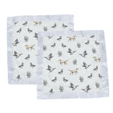 Lab and Ducks Bamboo Newcastle Blankie