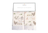 Farm Chickens Bamboo Newcastle Blankie
