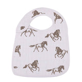 Forever Cowboys & Cowgirls Snap Bibs