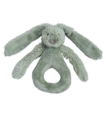 Green Rabbit Richie Rattle by Happy Horse
