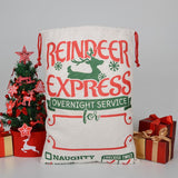 Reindeer Express Large Santa Sack