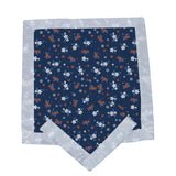 Serenity Floral Bamboo Muslin Security Baby Blankie