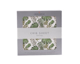 Tropical Forest Cotton Muslin Crib Sheet