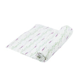 Lavender Stems Bamboo Swaddle - no box