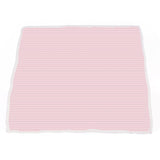 Playful Kitty and Candy Stripe Bamboo Muslin Newcastle Blanket